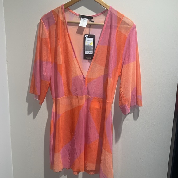 NWT VIX - MALIA SHORT CAFTAN - MARTINICA - SIZE LARGE - Picture 4 of 6